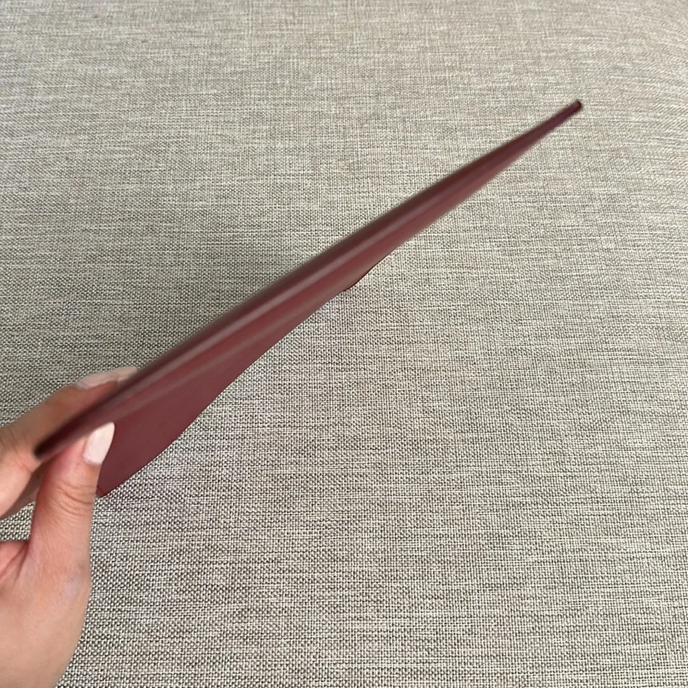 🦋 Beautiful red genuine leather butterfly tablet cover from Spain!